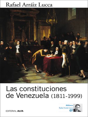 cover image of Las constituciones de Venezuela (1811-1999)